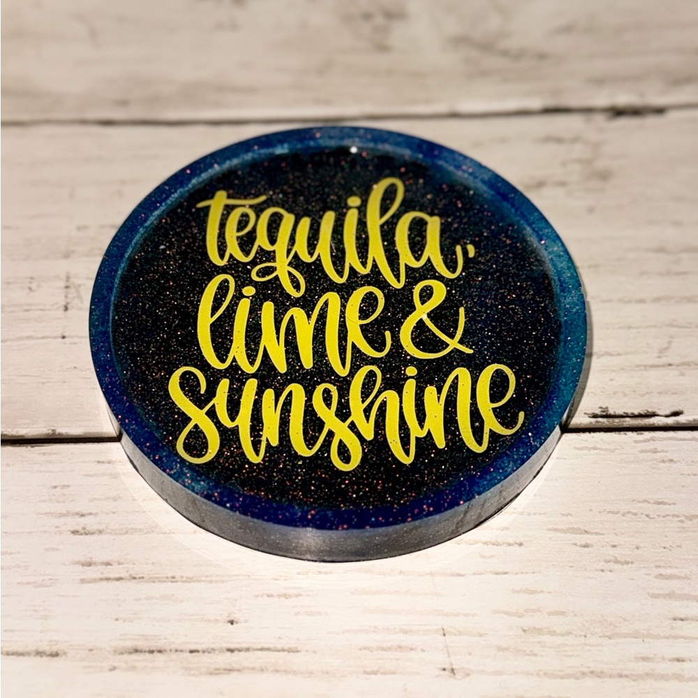 Summer Time Drink Coaster ☀️ 🍹